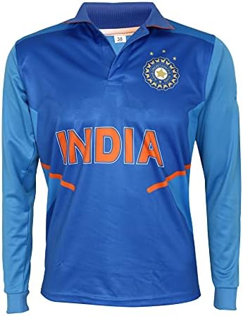 KD Cricket India Jersey Leve Full Sleeve Cricket T-shirt New Oppo Team Uniform 2019-20 Crianças para adultos