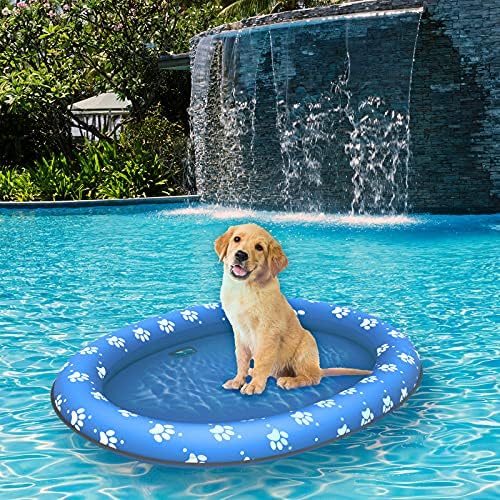 Bata de flutuação de cachorro macio para animais de estimação - flutuação inflável para nadar para cães para o verão