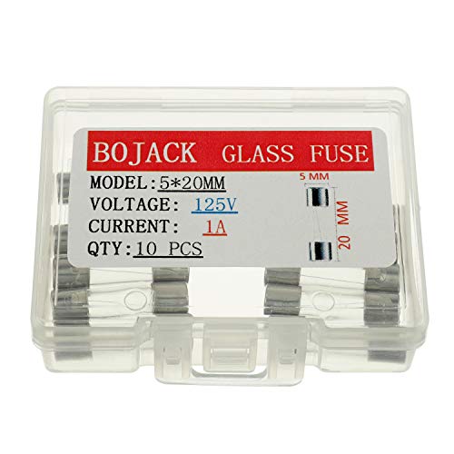 BOJack 5x20 mm 8a 8 amp 125V 125 volts 0,2x0,78 polegadas F8AL125V FUSUES DE VIDRO FASCO