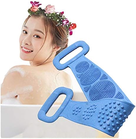 Silicone Back Bath chuveiro lavar o corpo da escova de escova Toalha de limpeza esfoliante escova corporal massagem Toalha