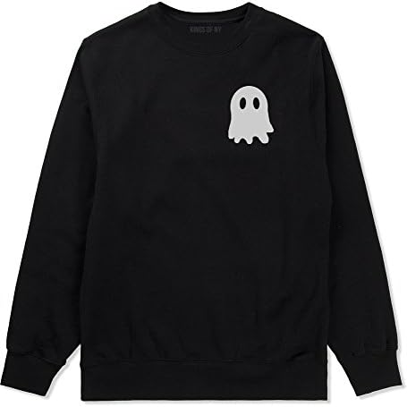 Reis de NY Ghost Chest Mens Crewneck Sweatshirt