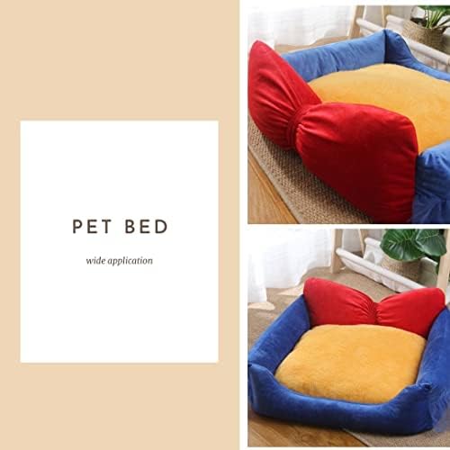Aquecimento de gato de gato -Sofá de pet -cama almofada removível para cão -gato de cachorro de pequeno cão de cachorro