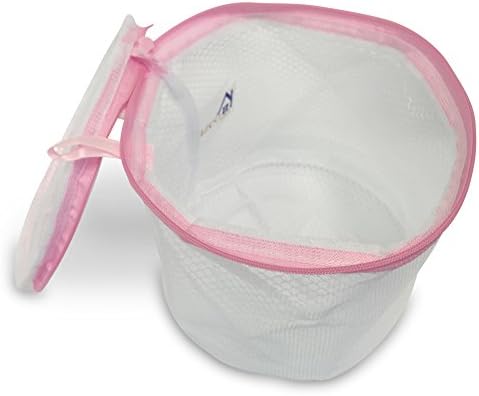 Pacote de 3 sacos de lavagem de sutiã premium para delicados-as sacolas de lavanderia de proteção dupla são melhores para proteger