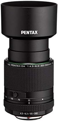 Pentax K-3 Mark III APS-C Formato DSLR, Silver HD DA 55-300mm f/4.5-6 .3 Ed Plm WR RE RE Refoto Zoom Lens D-BG8 Grip,