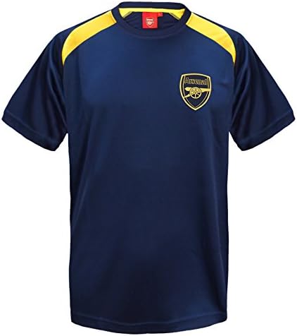T-shirt de Kit de Treinamento Polis de Treinamento para Boys Poly Clube de futebol de futebol do Arsenal