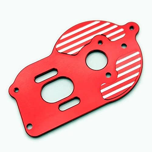 Para Losi Mini-T 2.0 LOS212017 Placa de montagem de transmissão vermelha de alumínio