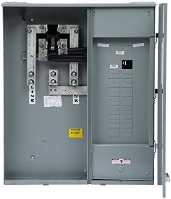 Siemens MC3042B1400SC Combinação de centro de carga de medidores, 30 espaço, 42 circuito, 400 amp, montagem de superfície