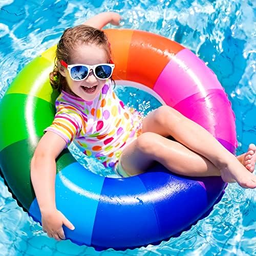 Óculos de sol para crianças ginmic, a granel, os óculos de sol crianças favoram os óculos de sol de néon de 24 pack com proteção UV a granel para crianças, meninos e meninas de 3 a 6 anos