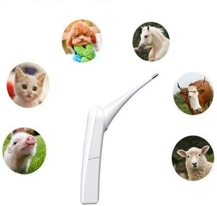 Termômetro de cães de Pet Aurynns, termômetro veterinário digital rápido, termômetro para animais de estimação para cães, gatos, cavalos, gado, porcos, pássaros, ovelhas.