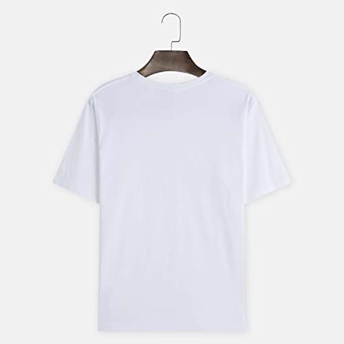 Camisas de camisetas de verão para homens machos machos pescoço redondo 3d blusa estampada de manga curta tamas de camisetas para homens curtos
