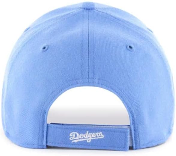 '47 Los Angeles Dodgers MENS MVP MVP ajustável Velcroback Periwinkle Blue Hat With Team Color Logo