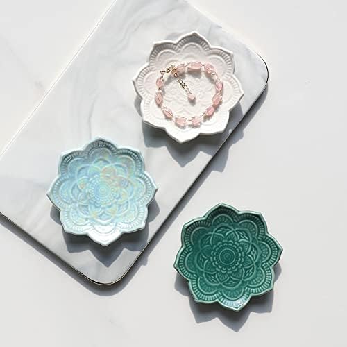 Jóias de jóias de jóias de flores de cerâmica uuyyeo