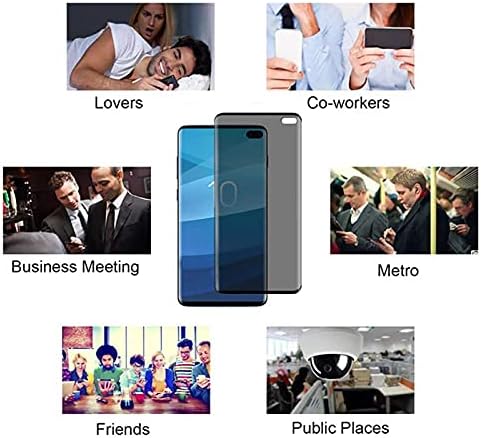 Protetor de tela de privacidade para iPhone 13 6,1 polegadas de vidro temperado [2 pacote], Yewos Anti-Spy Anti-Fingerprint Protection