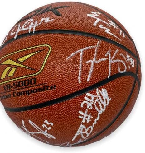 2007 Roundball assinado autografado por James Harden Kevin Love OJ Mayo etc. JSA - Basquete autografado