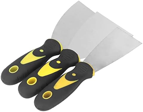 3pcs faca faca spackle sping kit de ferramentas de raspador conjunto de lâminas flexíveis de tamanho diferente para pintar