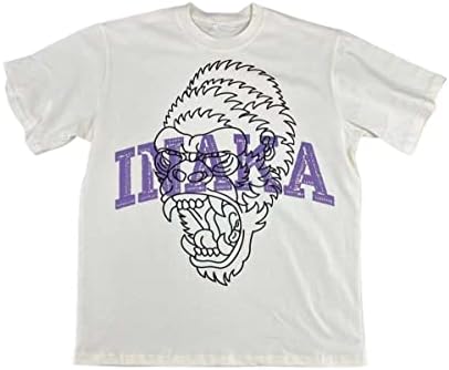 Inaka Shirt Men/Mulher Power Prind Cotton IP T-shirt Hip Hop Tops