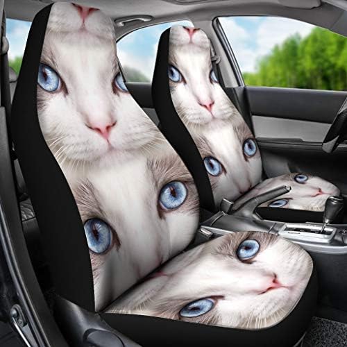 Amazing Ragdoll Cat Face Print Car Seat Covers