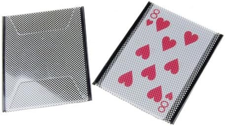 Conjunto de Milageto de 4 adereços de truques populares para alterar as mangas de cartões para
