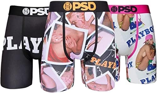 PSD Multi Playboy 3-Pack Boxer Briefs