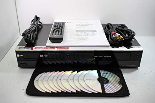 LG VHS para DVD Recorder VCR Combo w/ remoto, HDMI