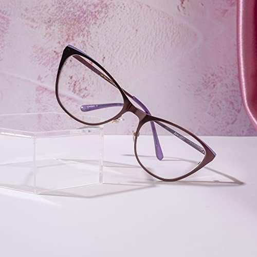 Sofia Vergara X Foster Grant Victoria Blue Light Multi Focus Reading Glasses-Eye de gato