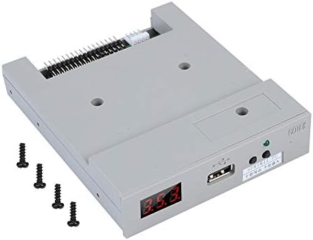 Unidade de leitor de disquete USB, sfr1m44 3,5 1,44MB Drive emulador de disquete para laptop para desktop plugue de computador e reprodução