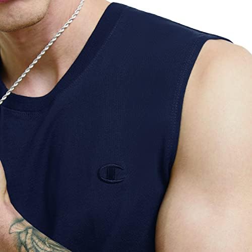 Camiseta clássica de algodão clássico masculino, camiseta muscular de algodão puro, camiseta muscular básica para homens