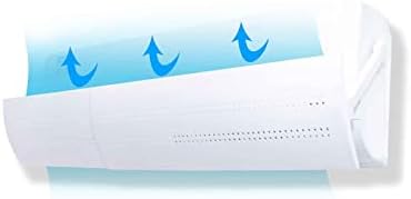 BBTF Air Vent defletor para a unidade de parede CA Condicionador de ar-condicionado Anti-Condensação, Defletor de Aire Acondiciona