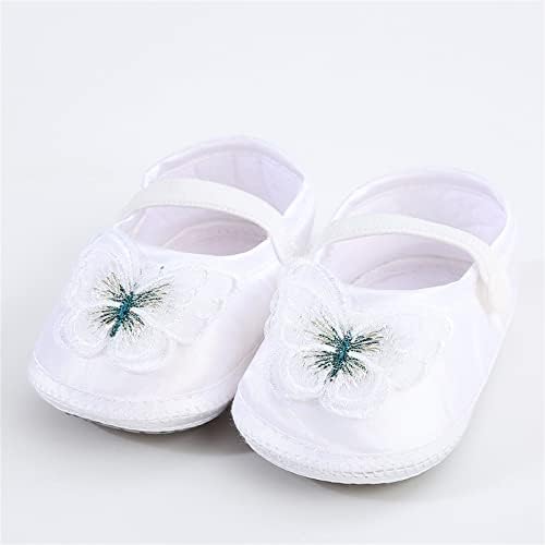 Sapatos de bebê confortável e macio de baixo para bebês sapatos recém -nascidos sapatos de flores grandes meias de flores sapatos de