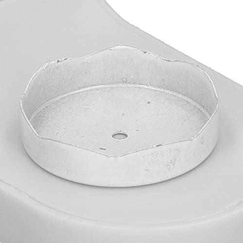 Contêiner de suporte de sabão montado na parede magnético do FDIT, sem recipiente de sabonete para perfuração para o chuveiro de banheiro de cozinha em casa Uso