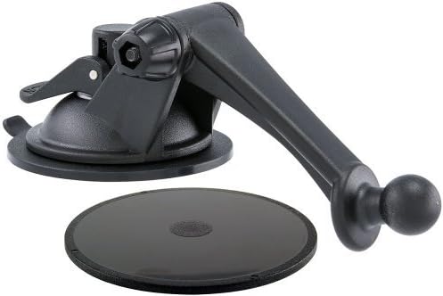 Navitech 80mm Circular Adhesive Universal Dash Disc compatível com o uso com copos de sucção de pára -brisas compatíveis com a Garmin