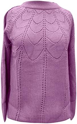 Camisinho de gola alta feminina malha de malha colorida Mohair Pullover Sweater Hollow Sweatters Cashmere