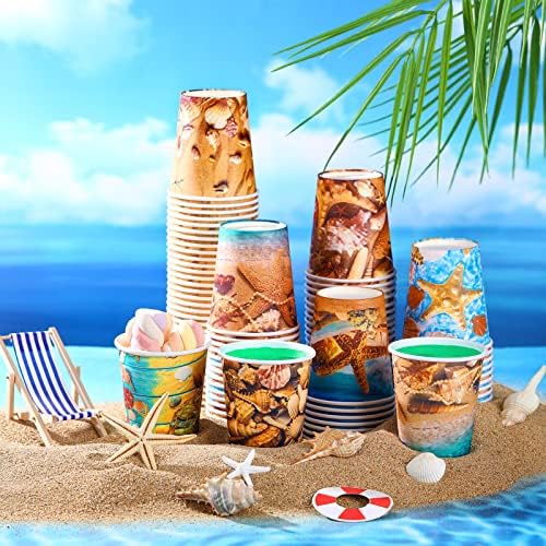 Gerrii 1000 pacote de 5 onças mini xícaras de papel descartáveis ​​para a festa de aniversário de verão para churrasco