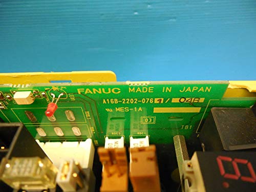 FANUC A16B - 2202-0761 / 04B Placa de circuito do módulo de automação PLC