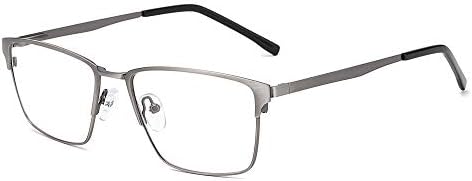 Medolong Anti Fadiga Blue Ray Filtros Myopia Glasses Men's Metal Frame-JS7082