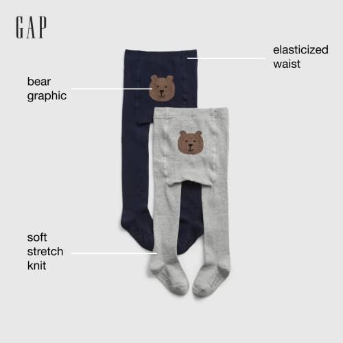 Gap Baby-Girls 2-Pack Basic Tights