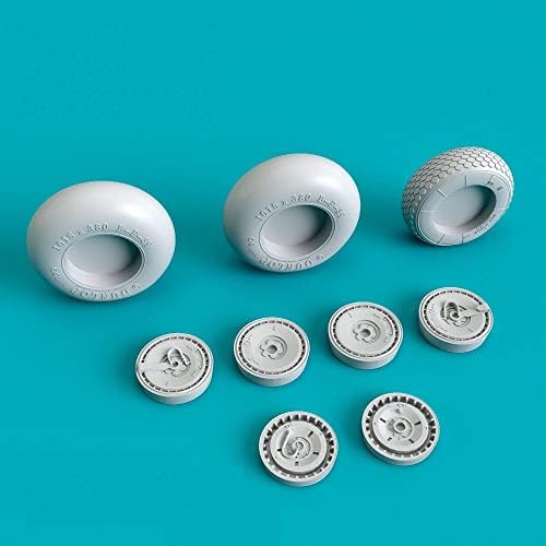 Reskit RS72-0332-1/72 DO-335 Â Pfeil Wheels Set para modelo de aeronave