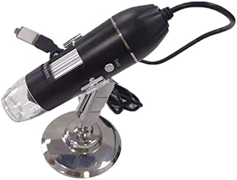 Ylyajy ajustável 1600X 3 em 1 Microscópio digital USB Câmera de microscópio eletrônico para 8 LED Zoom