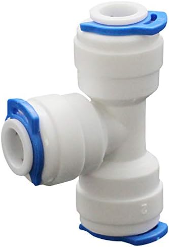 DGZZI 1set 20-Pack Reverse Osmose Aquário Aquário Quick Apações com clipes de travamento 1/4 Od ro Filtro de água conectores