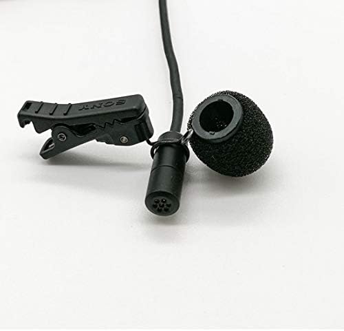 Canfon 2 pacote mini tamanho de espuma de microfone de lapela, lavalier Microfone Windscreen Substituição para Microfone Sony