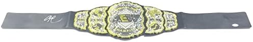 Orange Cassidy assinou o cinturão do Campeonato PSA/DNA AEW NXT Wrestling autografado - vestes de luta livre autografadas, troncos e cintos