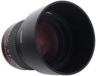 Rokinon 85m-E 85mm F1.4 Lente fixa para Sony, E-Mount e outras câmeras, preto