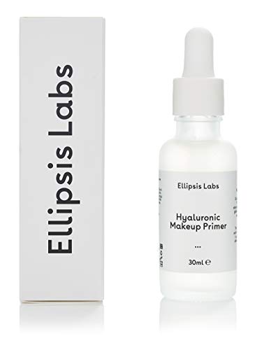 Primer de maquiagem hialurônica por Ellipsis Labs. Contendo ácido hialurônico para reter a umidade e criar um efeito