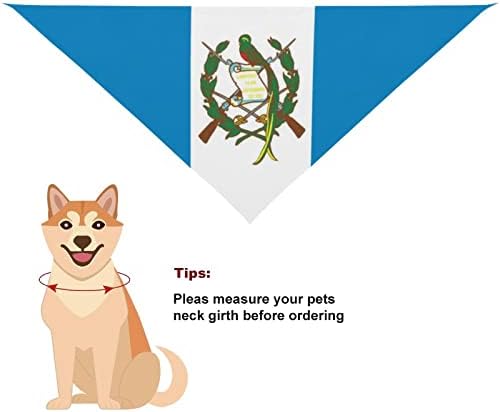 Funnystar Guatemala bandeira cachorro bandana Bandana Triângulo Triângulo Ajuste Bibs de gato Ajuste Lincef
