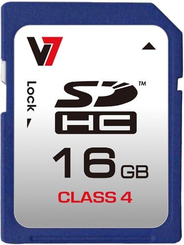 V7 16GB SDHC Classe 4 Flash Memory Card
