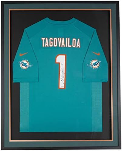 Tua Tagovailoa assinou Teal Nike Miami Dolphins Football Jersey Fanatics - Autographed NFL Jerseys