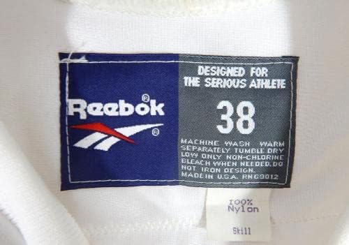 1998 Kansas City Chiefs Shawn McWashingston 15 Game usou White Jersey 38 203 - Jerseys usados ​​na NFL não assinada