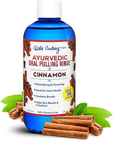 Dale Audrey | Enxágüe ayurvédico com enxágue, enxaguatório bucal natural, branqueamentos de dentes, gengivas saudáveis,