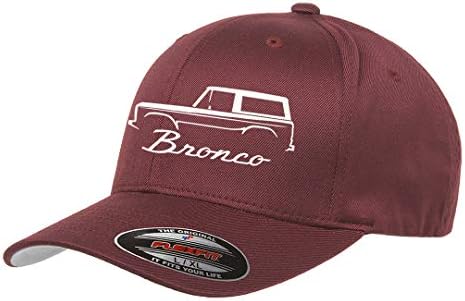 1966-77 Ford Bronco 4x4 Design clássico Design Flexfit Hat Caput