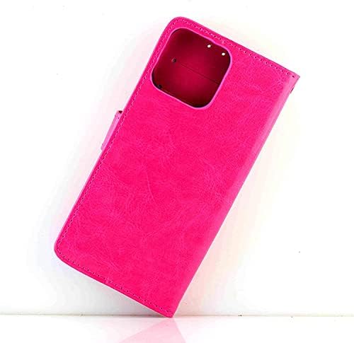 Caso WTUKMO para iPhone 13/13 Mini/13 Pro/13 Pro Max, capa de phone de capa protetora de proteção à prova de choque protetora de couro com carteira de couro PU com cartas (cor: Red, tamanho: 13 Mini 5.4